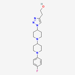 2-{1-[1'-(4-fluorophenyl)-1,4'-bipiperidin-4-yl]-1H-1,2,3-triazol-4-yl}ethanol trifluoroacetate (salt)