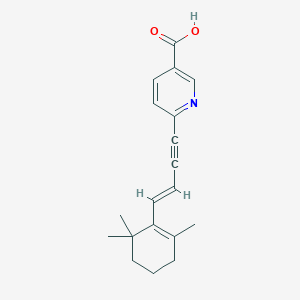 molecular formula C19H21NO2 B049687 AGN 190186 CAS No. 116627-76-0