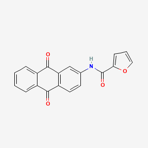 molecular formula C19H11NO4 B4968989 N-(9,10-dioxo-9,10-dihydroanthracen-2-yl)furan-2-carboxamide 