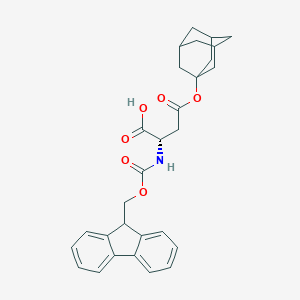 molecular formula C29H31NO6 B049695 Fmoc-Asp(O-1-Ad)-OH CAS No. 118534-81-9