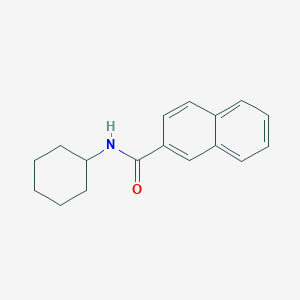 molecular formula C17H19NO B496985 N-cyclohexyl-2-naphthamide 
