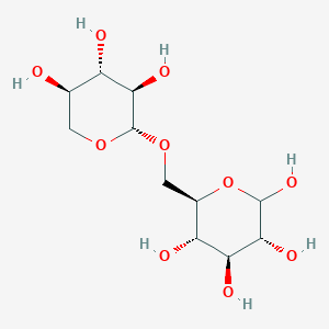 molecular formula C11H20O10 B049699 6-O-(beta-D-xylopyranosyl)-D-glucopyranose CAS No. 26531-85-1