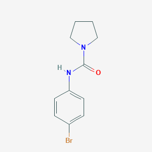 molecular formula C11H13BrN2O B496997 N-(4-bromophenyl)pyrrolidine-1-carboxamide CAS No. 904475-25-8