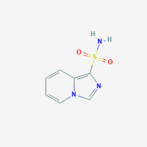 molecular formula C7H7N3O2S B049703 Imidazo[1,5-a]pyridine-1-sulfonamide CAS No. 112582-51-1