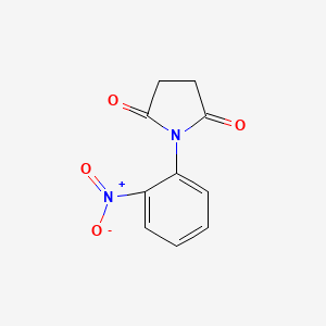 molecular formula C10H8N2O4 B4970368 1-(2-Nitrophenyl)pyrrolidine-2,5-dione CAS No. 18377-52-1