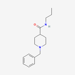 1-benzyl-N-propyl-4-piperidinecarboxamide
