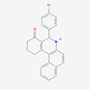 5-(4-bromophenyl)-2,3,5,6-tetrahydrobenzo[a]phenanthridin-4(1H)-one