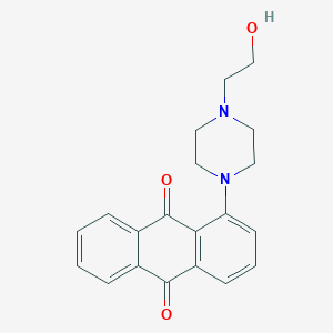 1-[4-(2-hydroxyethyl)-1-piperazinyl]anthra-9,10-quinone