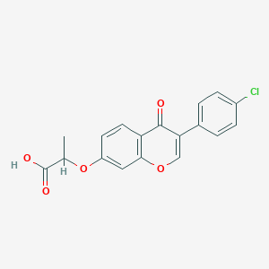 molecular formula C18H13ClO5 B4972318 C18H13ClO5 