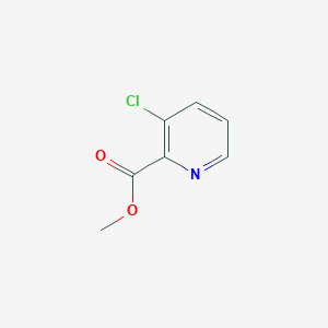 molecular formula C7H6ClNO2 B049731 Methyl 3-chloropicolinate CAS No. 116383-98-3