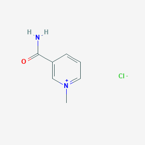 1-Methylpyridin-1-ium-3-carboximidate--hydrogen chloride (1/1)