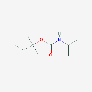 Carbamic acid, (1-methylethyl)-, 1,1-dimethylpropyl ester (9CI)