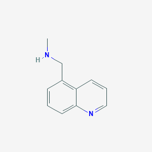 N-methyl-1-quinolin-5-ylmethanamine