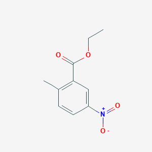 molecular formula C10H11NO4 B049766 Ethyl 2-methyl-5-nitrobenzoate CAS No. 124358-24-3