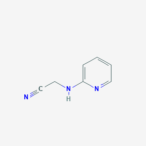 molecular formula C7H7N3 B049770 2-(Pyridin-2-ylamino)acetonitrile CAS No. 114622-99-0