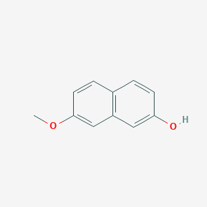 molecular formula C11H10O2 B049774 7-甲氧基-2-萘酚 CAS No. 5060-82-2