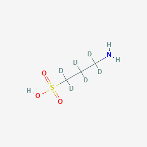 molecular formula C3H9NO3S B049790 Tramiprosate-d6 