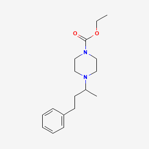 molecular formula C17H26N2O2 B4979829 Ethyl 4-(4-phenylbutan-2-yl)piperazine-1-carboxylate 