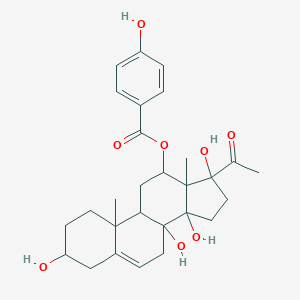 molecular formula C28H36O8 B049804 Qingyangshengenin CAS No. 84745-94-8