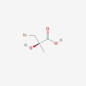 (2R)-3-Bromo-2-hydroxy-2-methylpropanoic acid