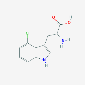 2-amino-3-(4-chloro-1H-indol-3-yl)propanoic acid