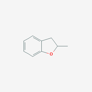 molecular formula C9H10O B049830 2,3-Dihydro-2-methylbenzofuran CAS No. 1746-11-8