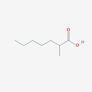 molecular formula C8H16O2 B049856 2-Methylheptanoic acid CAS No. 1188-02-9