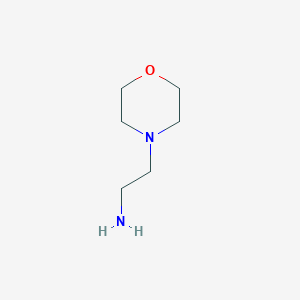 molecular formula C6H14N2O B049859 4-(2-Aminoethyl)morpholine CAS No. 2038-03-1