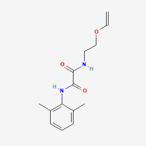 molecular formula C14H18N2O3 B4986040 N-(2,6-dimethylphenyl)-N'-[2-(ethenyloxy)ethyl]ethanediamide 