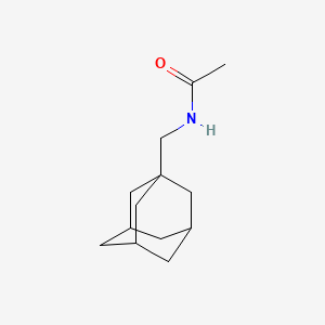 molecular formula C13H21NO B4986140 N-(1-adamantylmethyl)acetamide 