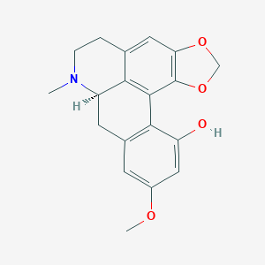 molecular formula C19H19NO4 B049871 N-Methylcalycinine CAS No. 86537-66-8
