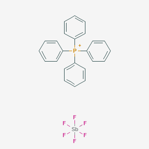 molecular formula C24H20F6PSb B049876 Tetraphenylphosphonium hexafluoroantimonate CAS No. 124329-50-6