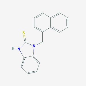 1-(naphthalen-1-ylmethyl)-1H-benzimidazole-2-thiol