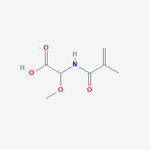 (Methacryloylamino)(methoxy)acetic acid