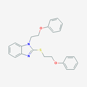 1-(2-Phenoxyethyl)-2-[(2-phenoxyethyl)thio]-1H-benzimidazole