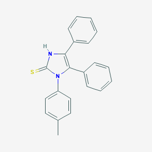 1-(4-methylphenyl)-4,5-diphenyl-1,3-dihydro-2H-imidazole-2-thione
