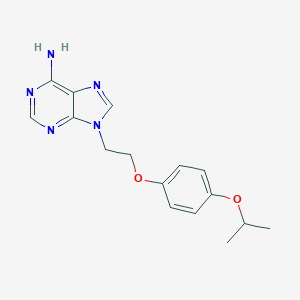 9-{2-[4-(propan-2-yloxy)phenoxy]ethyl}-9H-purin-6-amine