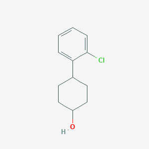 molecular formula C12H15ClO B049886 4-(2-Chlorophenyl)cyclohexanol CAS No. 1253789-99-9