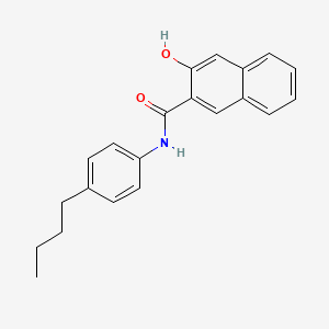 molecular formula C21H21NO2 B4989277 N-(4-butylphenyl)-3-hydroxynaphthalene-2-carboxamide CAS No. 5474-37-3