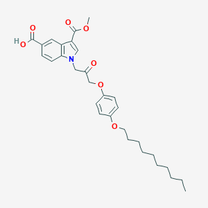 molecular formula C30H37NO7 B049900 CAY10502 CAS No. 888320-29-4