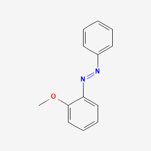molecular formula C13H12N2O B4990760 (2-Methoxyphenyl)phenyldiazene CAS No. 6319-21-7
