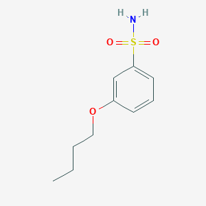 molecular formula C10H15NO3S B049909 3-Butoxybenzenesulfonamide CAS No. 123045-57-8