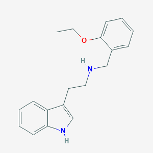 molecular formula C19H22N2O B499264 N-(2-ethoxybenzyl)-2-(1H-indol-3-yl)ethanamine 