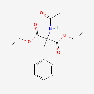 molecular formula C16H21NO5 B4993704 Diethyl(acetylamino)(benzyl)propanedioate CAS No. 3235-26-5