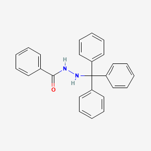 molecular formula C26H22N2O B4994355 N'-tritylbenzohydrazide 