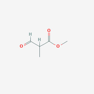 molecular formula C5H8O3 B049948 甲基-2-甲基-3-氧代丙酸酯 CAS No. 51673-64-4