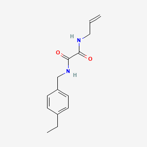 molecular formula C14H18N2O2 B4996907 N-allyl-N'-(4-ethylbenzyl)ethanediamide 