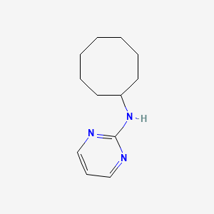 molecular formula C12H19N3 B4996938 N-cyclooctylpyrimidin-2-amine 