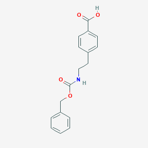 4-(2-(((Benzyloxy)carbonyl)amino)ethyl)benzoic acid