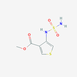 Methyl 4-(sulfamoylamino)thiophene-3-carboxylate